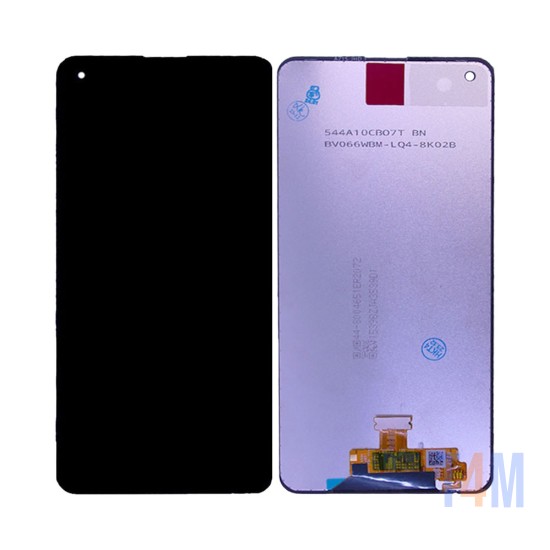 Touch+Display Samsung Galaxy A21s 2020/A217 Service Pack Preto